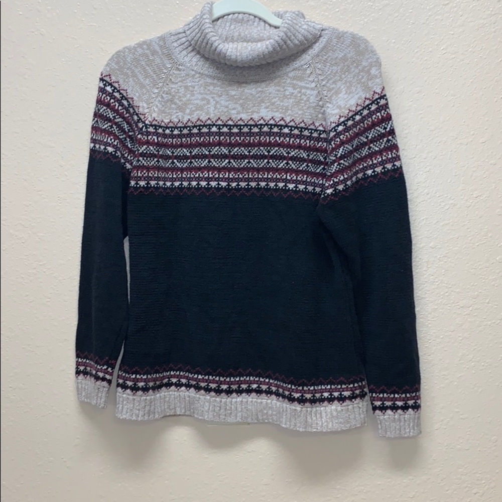 Paul Harris Design Turtle Neck Sweater Sz L
